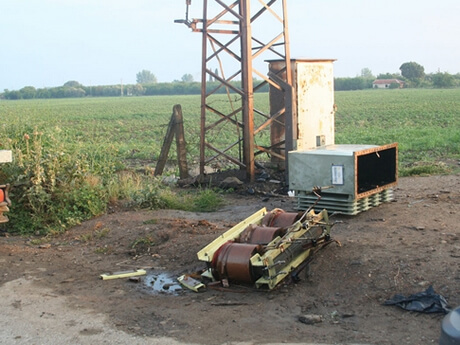 trafo hırsız uyarı