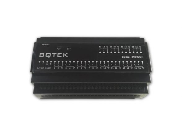 Modbus Röle Cihazı 24 Kanal bq352 modbus rtu röle cihazı