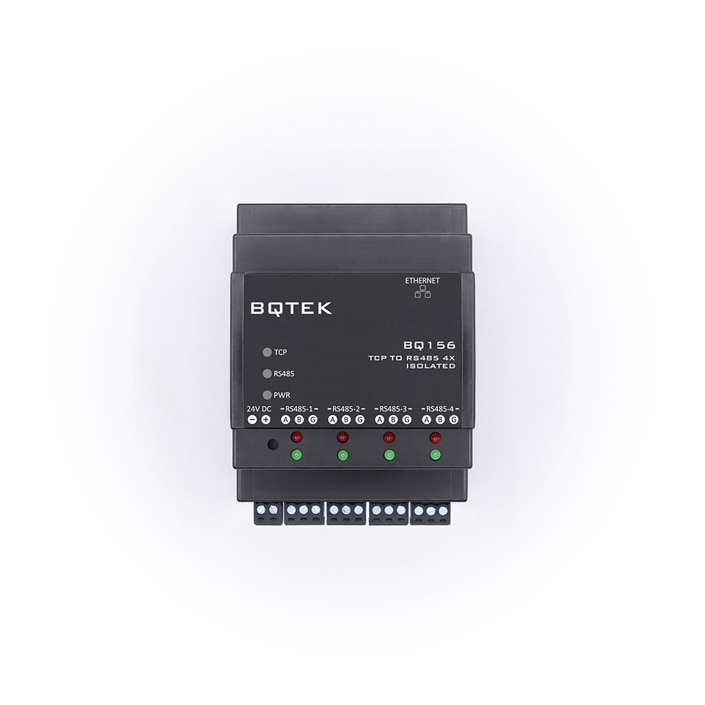 BQ156-01 TCP – RS485 ISOLATED CONVERTER 4X